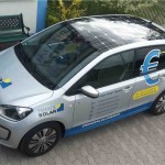 FAhrzeugbeschriftung Franken Solar VW Up
