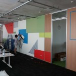 Folienbeklebung adidas pitch1
