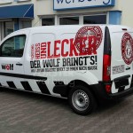fahrzeugbeschriftung mercedes citan metzgerei wolf