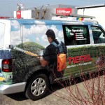 fahrzeugvollverklebung 3MIJ 480 carwrapping t5 tiefel forstgeräte