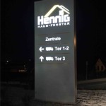 pylon dekupiert gerade LED Hennig